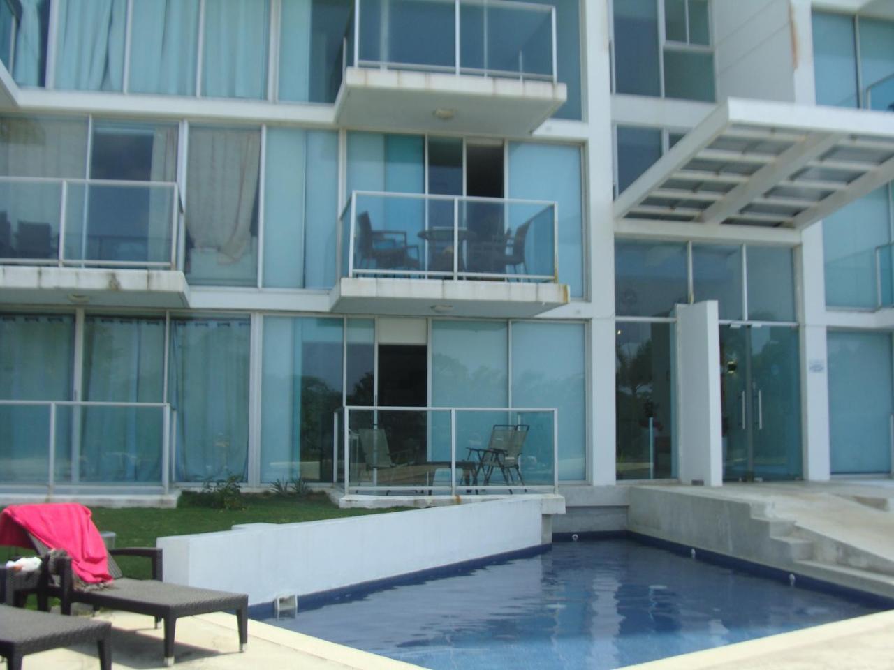 Apartamento En Balabeach Maria Chiquita In Front Of The Beach 2Hab Colon Exterior photo