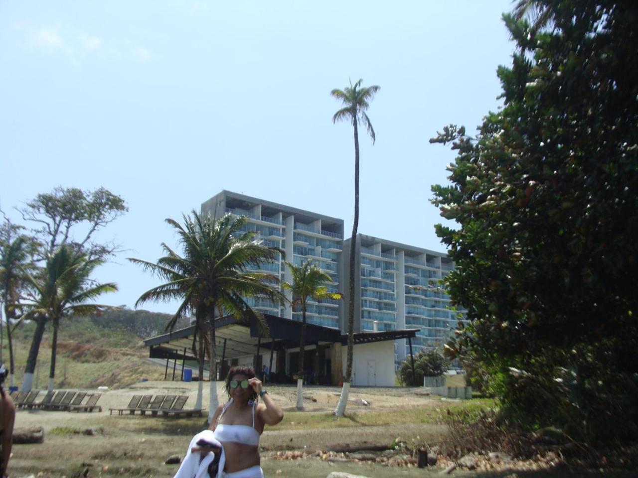 Apartamento En Balabeach Maria Chiquita In Front Of The Beach 2Hab Colon Exterior photo